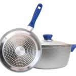 Set de 2 Sartenes de Zafiro con Tapa Flavor Pan – Aptas para Inducción