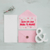sobre armable imprimible para mamá | plantilla digital pdf descargable