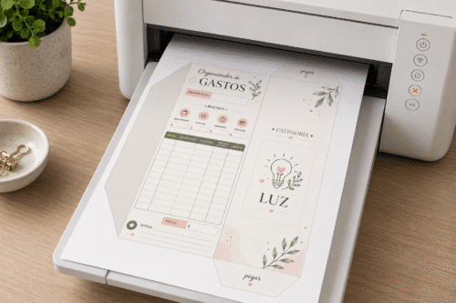 organizador de gastos con sobres imprimibles | plantilla pdf aesthetic