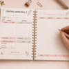 organizador de gastos imprimible pdf | planner financiero 2026 | agenda de finanzas digital aesthetic