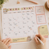 planner mensual 2026 imprimible pdf | agenda cute aesthetic