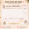 planner mensual 2026 imprimible pdf | agenda cute aesthetic